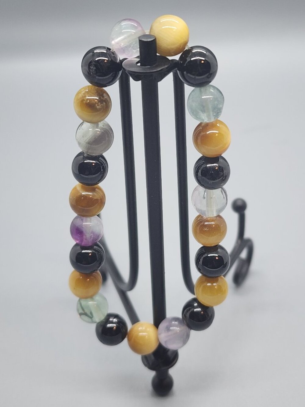 2/$15 Colorful Gemstone Spiritual Bracelet - Vibrant Energy Healing Jewelry